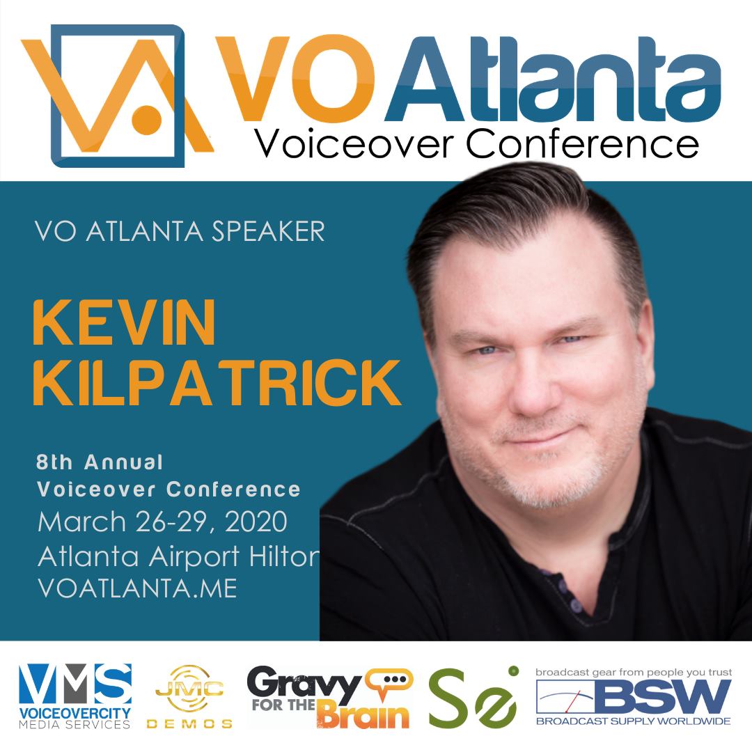 Kevin as a VO Atlanta speaker for 2020, but was canceled due to Covid.